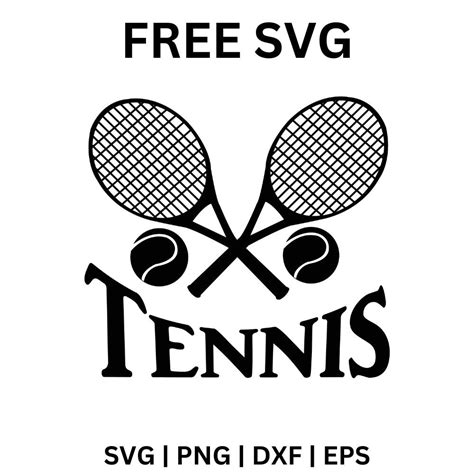 Download Free Tennis Coach Cut Files