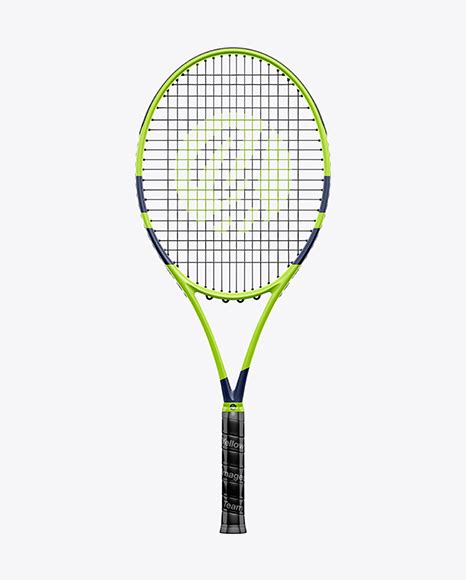 Download Free Tennis Racket Mockup - Front View PSD Generator