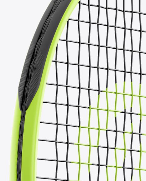 Download Free Tennis Racket Mockup - Half Side View PSD Generator