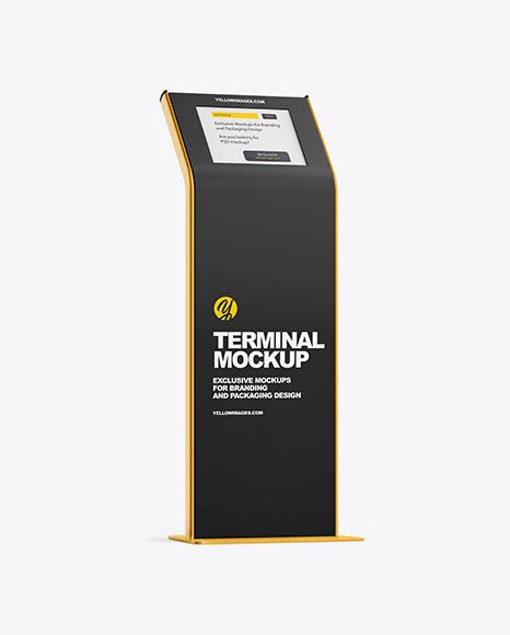 Download Free Terminal with Metallic Racks Mockup PSD PSD Yellowimages Free PSD Mockups