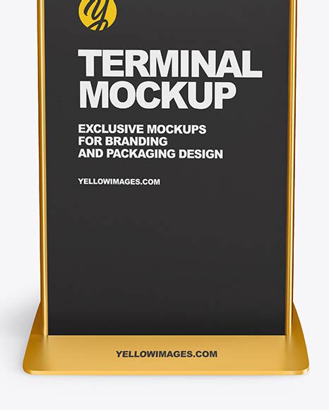 Download Free Terminal with Metallic Racks Mockup PSD TIFF Files Free PSD Mockups