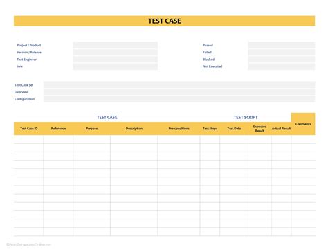 Free Test Case Templates | Smartsheet Pertaining To User Acceptance