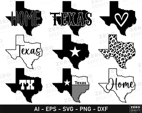 Download Free Texas SVG Bundle - 25 Designs Easy Edite