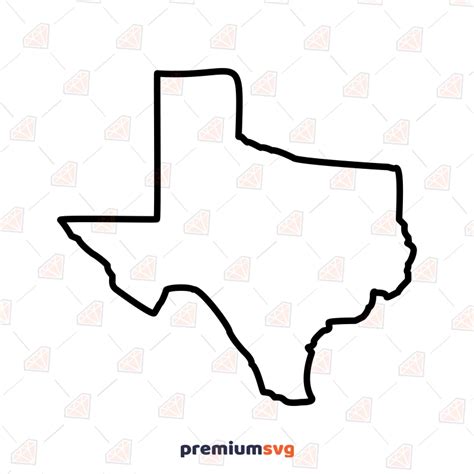 Download Free Texas State Map Cowboy Svg Design Printable