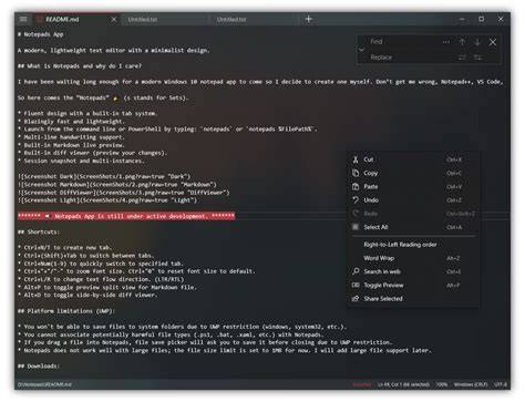 Free Text Editors