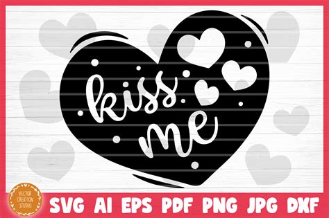 Download Free Text Me Conversation Heart Valetine's Day SVG Cut File Files
