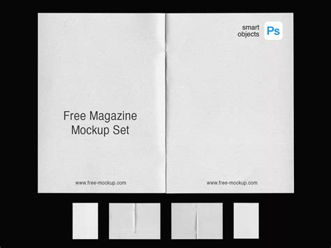 Download Free Textured Magazine Mockup PSD Generator Free PSD Mockups