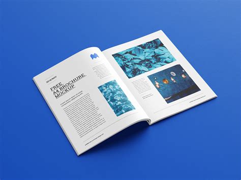 Download Free Textured Magazine Mockup PSD TIFF Files