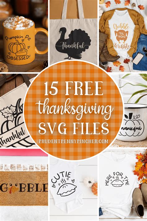Download Free Thanksgiving SVG Cut Files Bundle Crafts