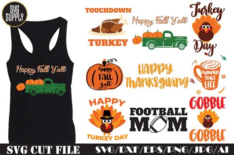 Download Free Thanksgiving Set Cut File Cut Images