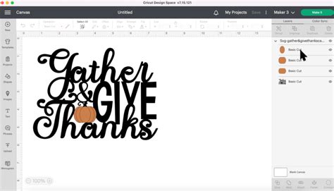 Download Free Thanksgiving Set Cut File for Cricut Machine