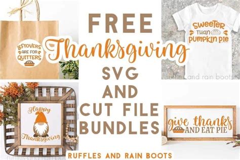Download Free Thanksgiving svg bundle Cut Images