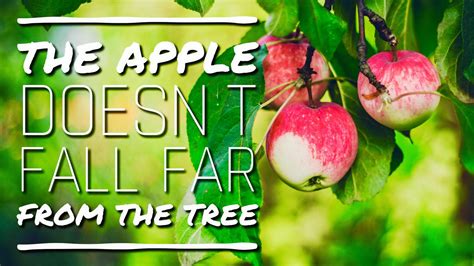 Download Free The Apple doesn't fall far from the Tree.... The Tree Creativefabrica