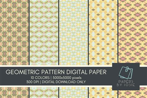 Download Free The Blues Pattern Digital Paper For Crafts