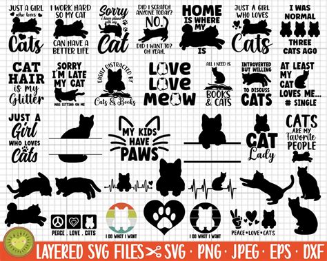 Download Free The Cat World Bundle Cut Files
