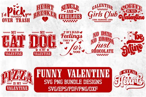 Download Free The Funny Valentine bundle - SVG file bundle Files