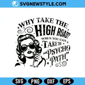 Download Free The High Road - SVG File, DXF File Commercial Use For Crafts