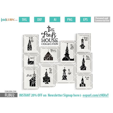 Download Free The Lord's House Collection DXF Files