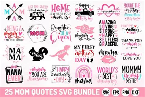 Download Free The Mom Life SVG Bundle Cut Files