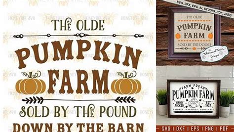 Download Free The Olde Pumpkin Farm Files For Crafts