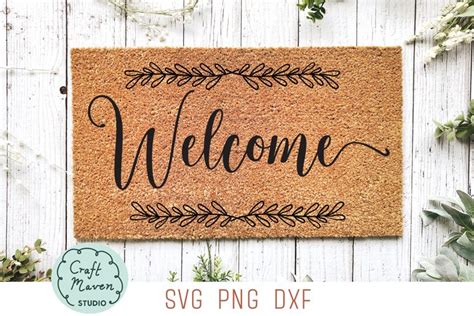 Download Free The Welcome Mat SVG Bundle DXF Files