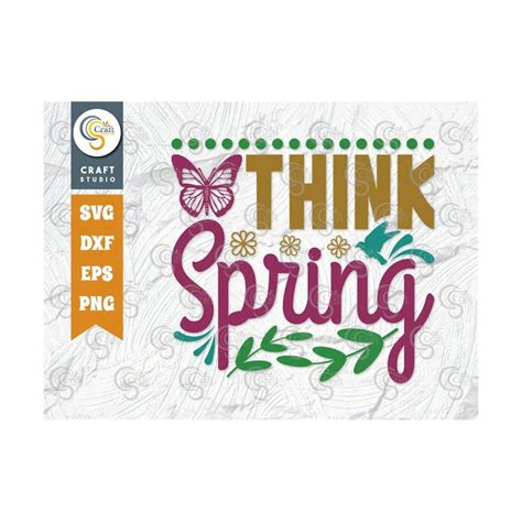 Download Free Think spring svg Crafts