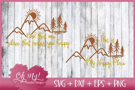 Download Free This Is My Happy Place SVG DXF Files