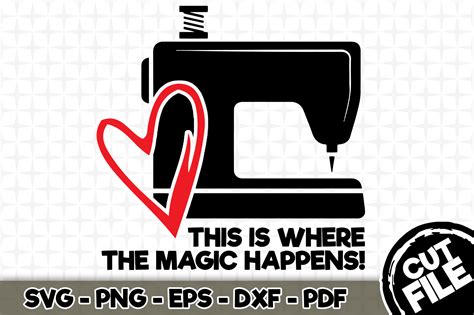 Download Free This is where the magic happens! SVG Cut File 064 for Cricut Machine