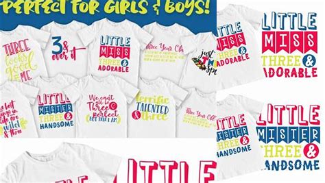 Download Free Three Year Old SVG Bundle Images