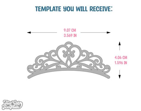 Download Free Tiara | Embroidery For Cricut