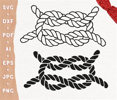 Download Free Tied The Knot - SVG File, DXF File Files For Crafts