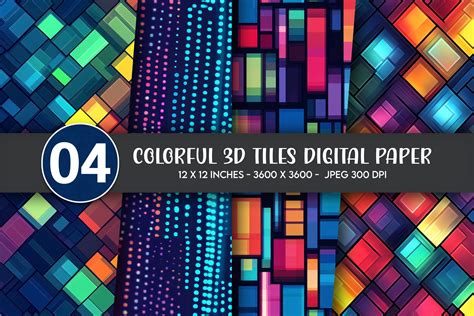 Download Free Tiles Digital Paper Commercial Use For Crafts