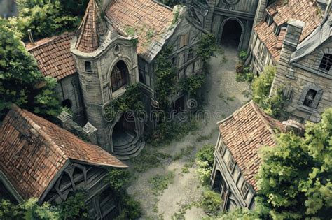 Free Time Exploration Medieval Village