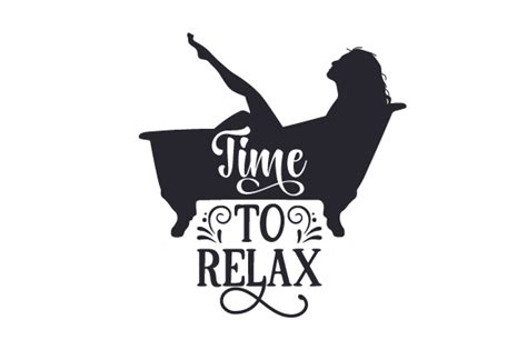 Download Free Time To Relax - SVG File, DXF File For Crafts