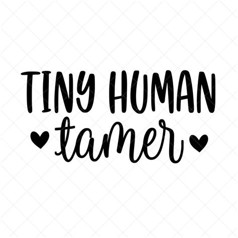 Download Free Tiny Human Tamer SVG DXF Files