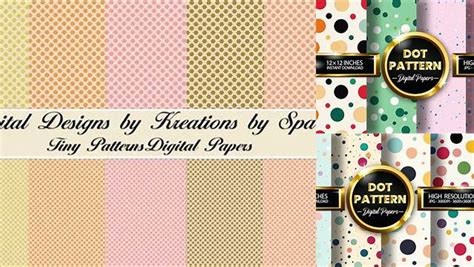 Download Free Tiny Pattern Digital Papers DXF Files