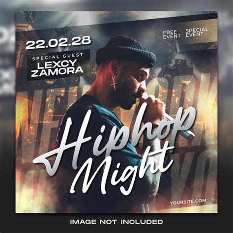 Download Free Too Hip To Hop Hop Files Free PSD Mockups