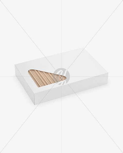 Download Free Toothpicks Box Mockup PSD Mockup Templates