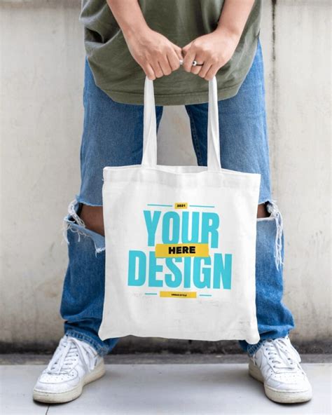 Download Free Tote Bag Mockup PSD Templates Generator PSD Files