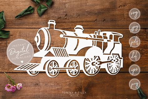 Download Free Toys Train - SVG File, DXF File Commercial Use For Crafts