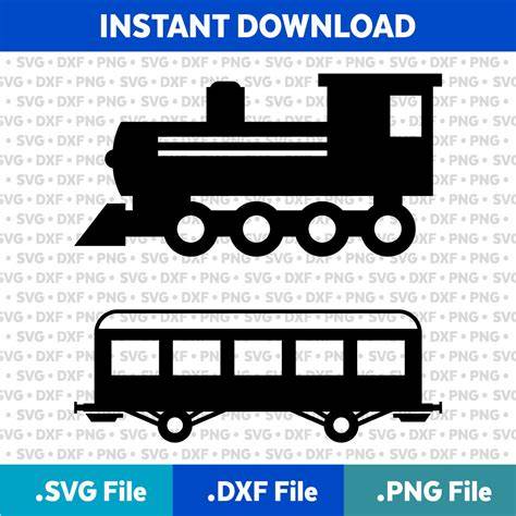 Download Free Toys Train - SVG File, DXF File Files DXF Files