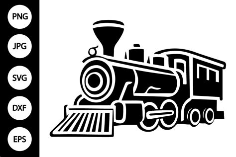 Download Free Toys Train - SVG File, DXF File for Cricut Machine