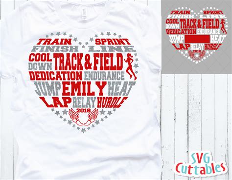 Download Free Track And Field Subway Art Heart Files DXF Files