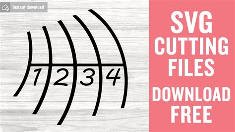 Download Free Track Layouts svg cut file For Crafts