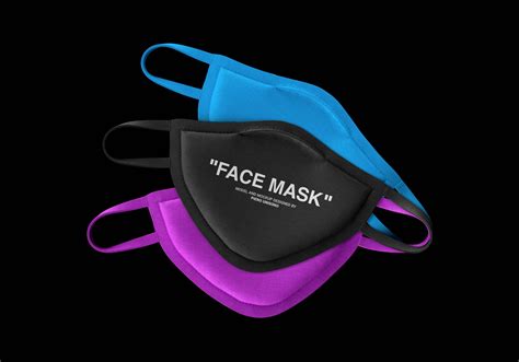 Download Free Training Mask Mockup PSD Generator Free PSD Mockups