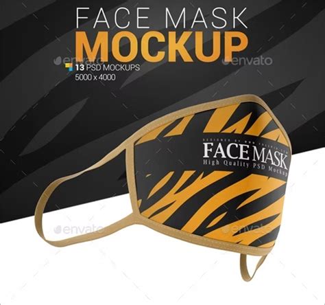 Download Free Training Mask Mockup PSD TIFF Files PSD Files