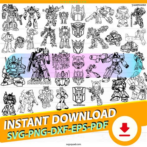 Download Free Transformer Transparent SVG Files Free PSD Mockups