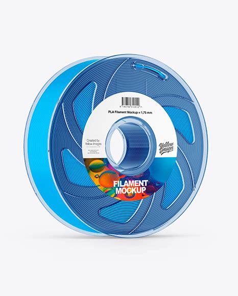 Download Free Transparent Filament Spool Mockup TIFF PSD Generator