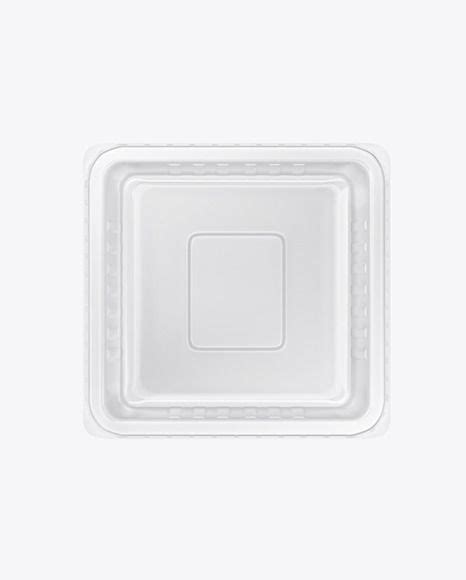 Download Free Transparent Tray Mockup - Back View PSD Yellowimages