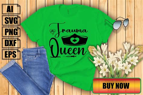 Download Free Trauma Queen Creativefabrica